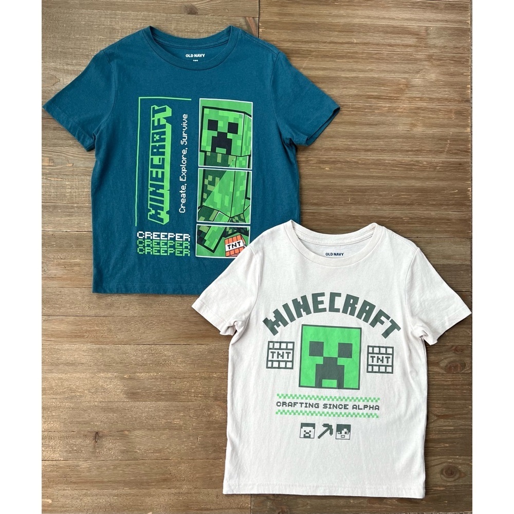 Old Navy Minecraft Tee Shirt